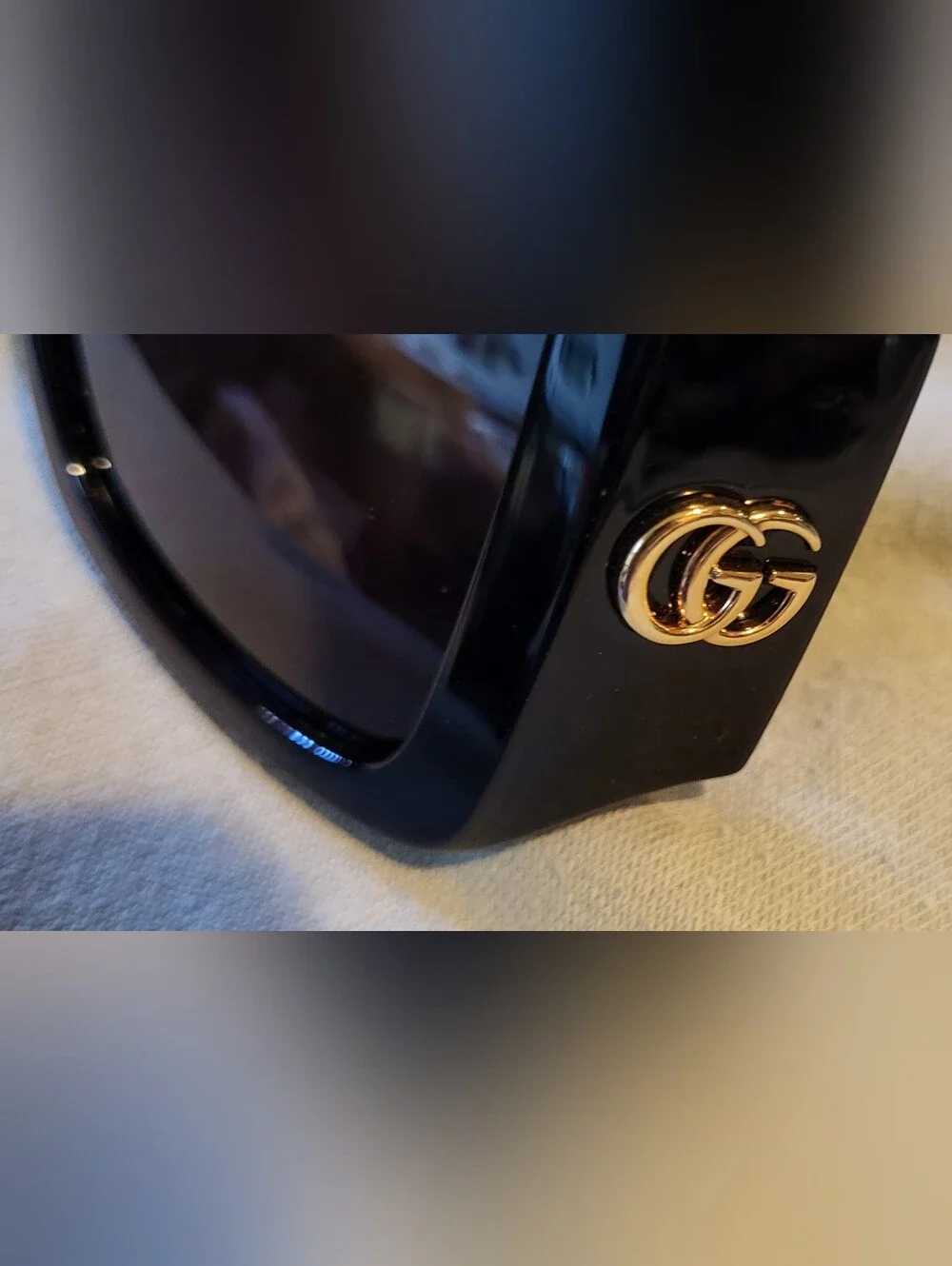 Gucci Black Oversized Square Women's Sunglasses GG1402S